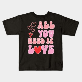 All You Need is Love Packers Kids T-Shirt